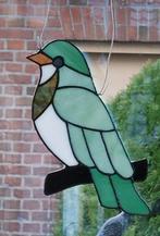 Vogel Tiffany Glas in lood Raamhanger  NIEUW handgemaakt, Antiek en Kunst, Curiosa en Brocante, Ophalen of Verzenden