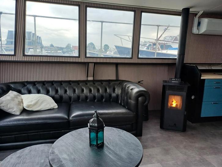 varende bungalow bouwjaar 2001 , 14.95 x 4.85 m mercedes, Huizen en Kamers, Woonboten te koop, Amsterdam, Verkoop zonder makelaar