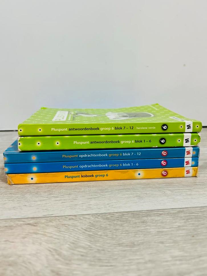 Pluspunt Rekenen Groep 6 - Complete Set, Boeken, Schoolboeken, Gelezen, Wiskunde A, Overige niveaus, Verzenden