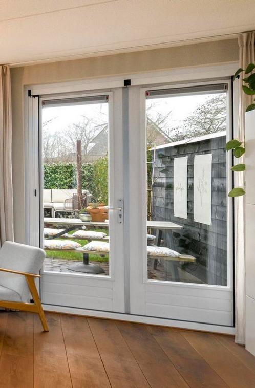 2x 227-230 Bruynzeel plisséhordeur 900 serie, Doe-het-zelf en Verbouw, Deuren en Horren, Zo goed als nieuw, Binnendeur, 215 cm of meer
