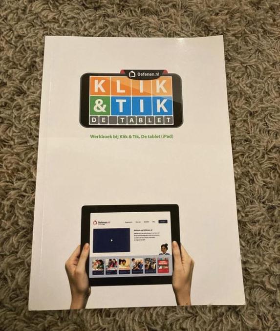 Fouke Jansen - Klik & Tik De tablet, Nieuw, Ophalen of Verzenden, Fouke Jansen; Bregje van Oel; Ella Bohnenn, Internet of Webdesign