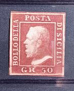 Sicilië 1859 / Sassone 14 / CW €2.000!!, Ophalen of Verzenden, Postfris