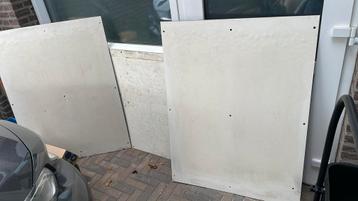 Trespa platen 2x. 120x100 cm 1x 100x100 beschikbaar voor biedingen