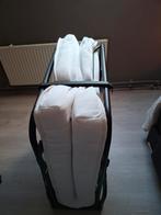 Inklapbaar logeerbed, Huis en Inrichting, Slaapkamer | Boxsprings, Ophalen, Eenpersoons, 190 cm of minder, Zo goed als nieuw