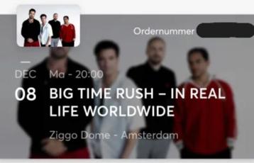 BIG TIME RUSH Tickets Staanplaats 2x | Ziggo Dome Amsterdam beschikbaar voor biedingen
