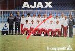 Ajax 1983-84 met Marco van Basten,  Ronald Koeman ed., Verzamelen, Zo goed als nieuw, Ajax, Poster, Plaatje of Sticker, Verzenden