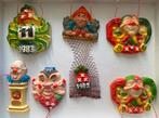 Carnaval hangers / veldtekens – Bergen op Zoom – jaren ’80, Ophalen of Verzenden, Gebruikt, Figuurtje
