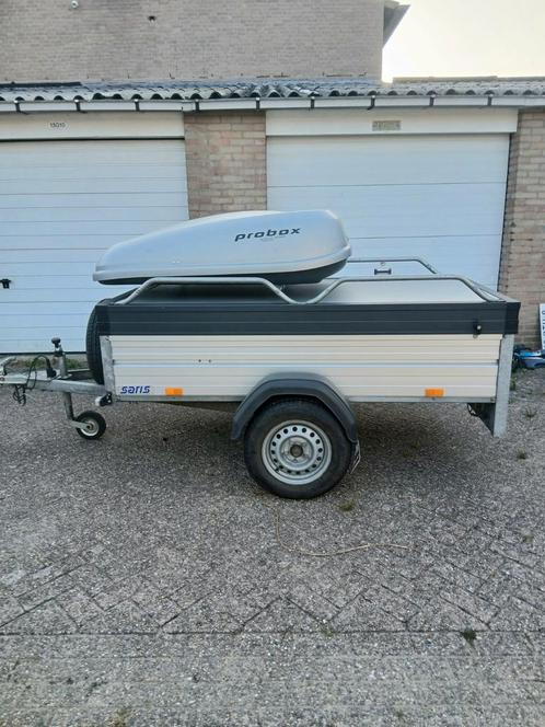 Nieuwstaat saris bagagewagen 210 lang!!, Auto diversen, Aanhangers en Bagagewagens, Zo goed als nieuw, Ophalen