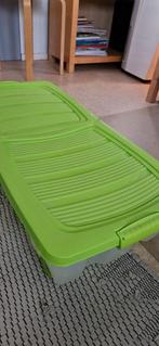 Opbergbak voor onder bed, Ophalen