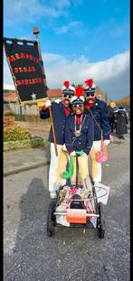 3 harmonie pakken carnaval loopgroep trio "bloasprobleem", Kleding | Heren, Ophalen, Zo goed als nieuw, Carnaval