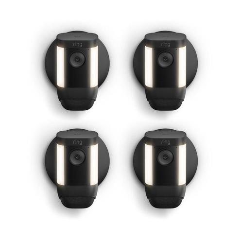 4-Pack Spotlight Cam Pro Wired black, Audio, Tv en Foto, Videobewaking, Nieuw, Buitencamera, Ophalen of Verzenden
