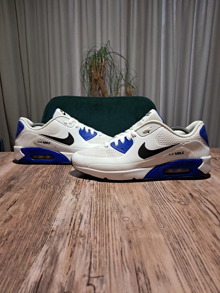 Nike Air Max 90 G 'Royal Blue' Size 44, Nike, Ophalen of Verzenden, Gedragen, Wit