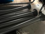 2 Uitschuifbare tafelpoten., Ophalen, Zo goed als nieuw, Rond, 50 tot 100 cm