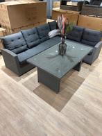tuinset met hoge eettafel met kussens - Loungeset, Overige materialen, Eettafel, Verzenden, 6 zitplaatsen