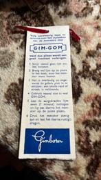 Reclame kaart boekenlegger gim gom Gimborn, Verzamelen, Merken en Reclamevoorwerpen, Ophalen of Verzenden, Overige typen