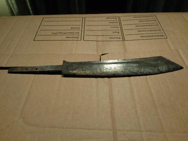 WO 2 Lemmet , uit D privaat, Verzamelen, Militaria | Tweede Wereldoorlog, Overige soorten, Mes of Dolk, Duitsland, Ophalen of Verzenden