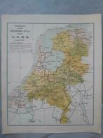 037 / plattegrond van de ANWB Nederland ( rond 1900 ), Boeken, Atlassen en Landkaarten, Nederland, Gelezen, Ophalen of Verzenden