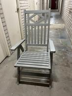 2x IKEA BONDHOLMEN Tuinstoelen – Grijs, Nieuw in Doos, Tuin en Terras, Tuinstoelen, Ophalen, Nieuw, Hout