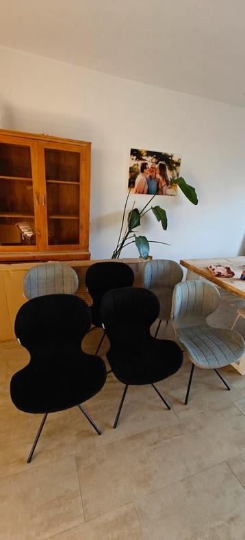 MOET NU WEG! 6 eetkamerstoelen Zuiver 