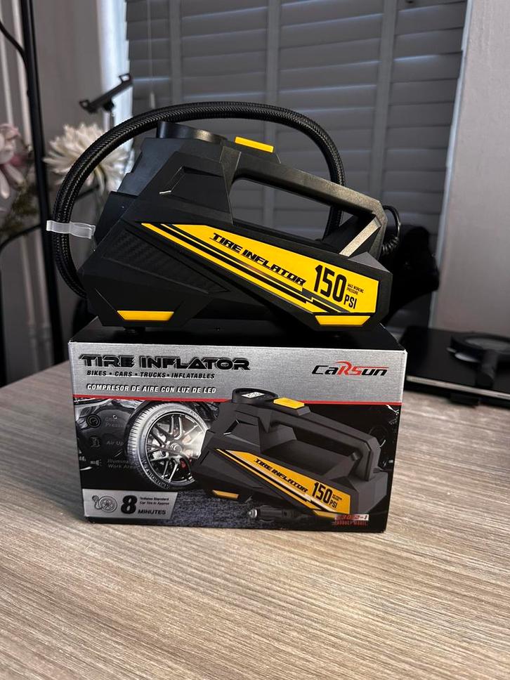 compressor voor bijna alles wat rijd  150 psi digitaal aflee, Doe-het-zelf en Verbouw, Compressors, Nieuw, 10 bar of meer, 100 liter of meer