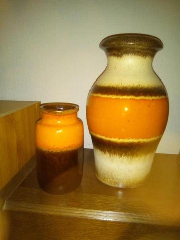 Retro/Vintage Scheurich West-Germany vazen beschikbaar voor biedingen