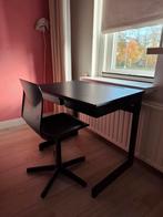 Kinder bureau lessenaar + bureaustoel zwart met 2 lades, Huis en Inrichting, Bureaus, Ophalen, Gebruikt, Bureau