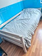 Flexa bed white wash met laden, Ophalen, 85 tot 100 cm, Zo goed als nieuw, Matras