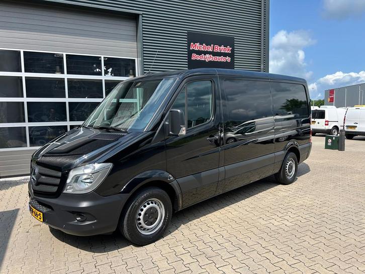 Mercedes-Benz Sprinter 213 366 L2 130Pk Airco, Auto's, Bestelauto's, Bedrijf, Te koop, ABS, Airconditioning, Centrale vergrendeling