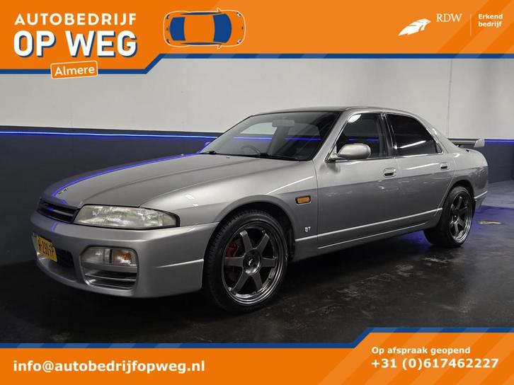 Nissan Skyline R33 GTS25 | Originele staat | Japanse import, Auto's, Nissan, Bedrijf, Te koop, Skyline, Benzine, Euro 2, Overige carrosserieën