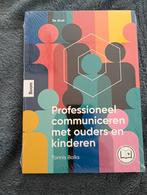 Professioneel communiceren met ouders en kinderen, Tonnis Bolks, Nieuw, Alpha, HBO