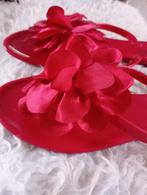 Rode "japanse" pantoffels, Kleding | Dames, Zo goed als nieuw, Rood, Ophalen, Slippers