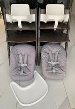 STOKKE ZGAN Hazy Greys & Newborn 2 Standen , Playtray, Kinderen en Baby's, Kinderstoelen, Ophalen of Verzenden, Zo goed als nieuw