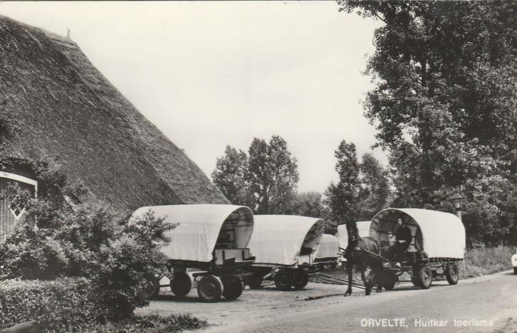 ORVELTE Huifkar Toerisme, Verzamelen, Ansichtkaarten | Nederland, Gelopen, Drenthe, 1960 tot 1980, Verzenden