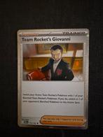 Team Rocket's Giovanni - Trainer Kaart, Ophalen of Verzenden, Zo goed als nieuw, Losse kaart