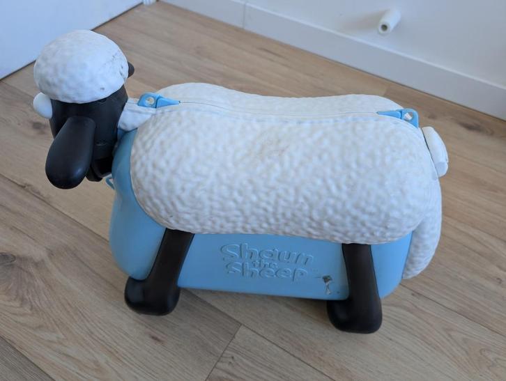 Shawn the sheep koffer, Sieraden, Tassen en Uiterlijk, Koffers, Zo goed als nieuw, Hard kunststof, Minder dan 50 cm, Minder dan 35 cm