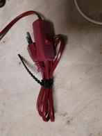 Snoer met schakelaar en stekker - 2 aderig, Ophalen of Verzenden, Zo goed als nieuw, Kabel of Snoer