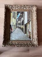 Klassiek schilderij van een Italiaanse straat, Ophalen