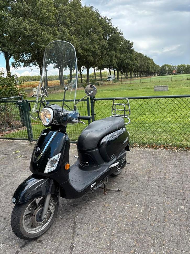 Sym Fiddle III - Zuinige Scooter!, Fietsen en Brommers, Snorfietsen en Snorscooters, Gebruikt, SYM, Benzine, Ophalen