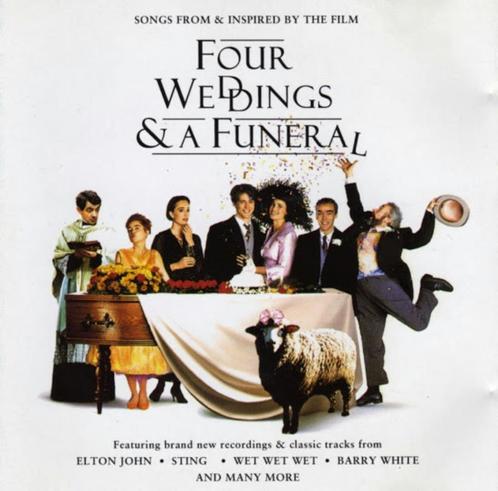 C.D. (1994) Four Weddings & a Funeral., Cd's en Dvd's, Cd's | Verzamelalbums, Gebruikt, Filmmuziek en Soundtracks, Ophalen of Verzenden