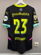 Matchworn shirt Joey Veerman, Ophalen of Verzenden, Gebruikt, PSV, Shirt
