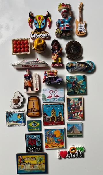 Koelkastmagneten uit de Caraïben en Zui-Amerika NR 2 beschikbaar voor biedingen