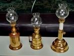 antieke Franse olielampen, Antiek en Kunst, Antiek | Lampen, Ophalen of Verzenden
