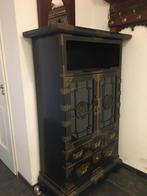 Prachtige koreaanse vitrinekast, Ophalen, 150 tot 200 cm, 25 tot 50 cm, Glas