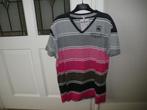 merk twinlife heel mooi zwart grijs roze zomer shirt large, Ophalen of Verzenden, Zo goed als nieuw