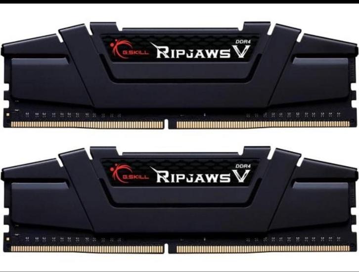2x8GB RAM  - G.Skill Ripjaws V DDR4 2x8GB Geheugenkit, Computers en Software, RAM geheugen, Nieuw, Desktop, 16 GB, DDR4, Ophalen of Verzenden