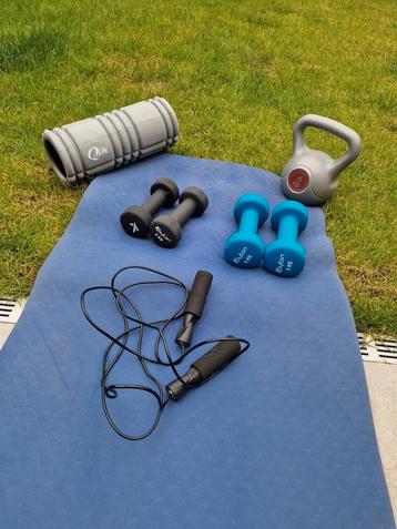 Fitness artikelen beschikbaar voor biedingen