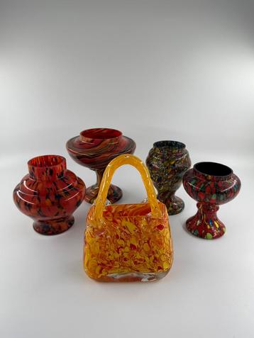 Partij Art Deco glas beschikbaar voor biedingen