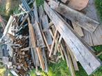 Hout/kachelhout, Doe-het-zelf en Verbouw, Ophalen, Gebruikt, 50 mm of meer, Pallet
