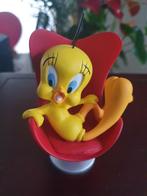Looney Tunes Tweety in Stoel Demons Merveilles Beeld in Doos, Ophalen, Looney Tunes, Zo goed als nieuw, Beeldje of Figuurtje
