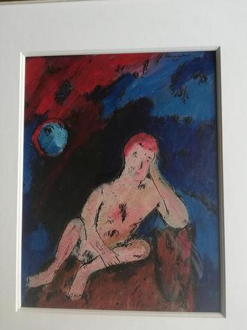 Theo van der Horst (1921-2003), 470. Olie/papier. 51/60 cm  beschikbaar voor biedingen